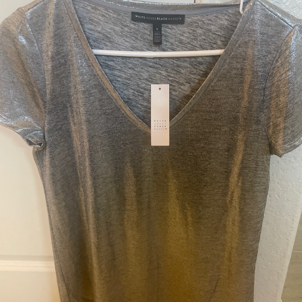 Sparky silver White House bm short sleeve shirt